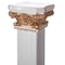 Uniquewise Fiberglass White Plinth Roman Column Ionic Piller Pedestal Vase Stand - Photography Props - 49 Inch QI004125-49 - alternate 7